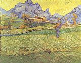 A Meadow in the Mountains by Vincent van Gogh